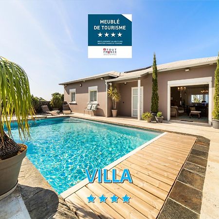 Villa Avec Piscine Vue Mer Et Montagne, En Pleine Nature 圣若瑟 外观 照片