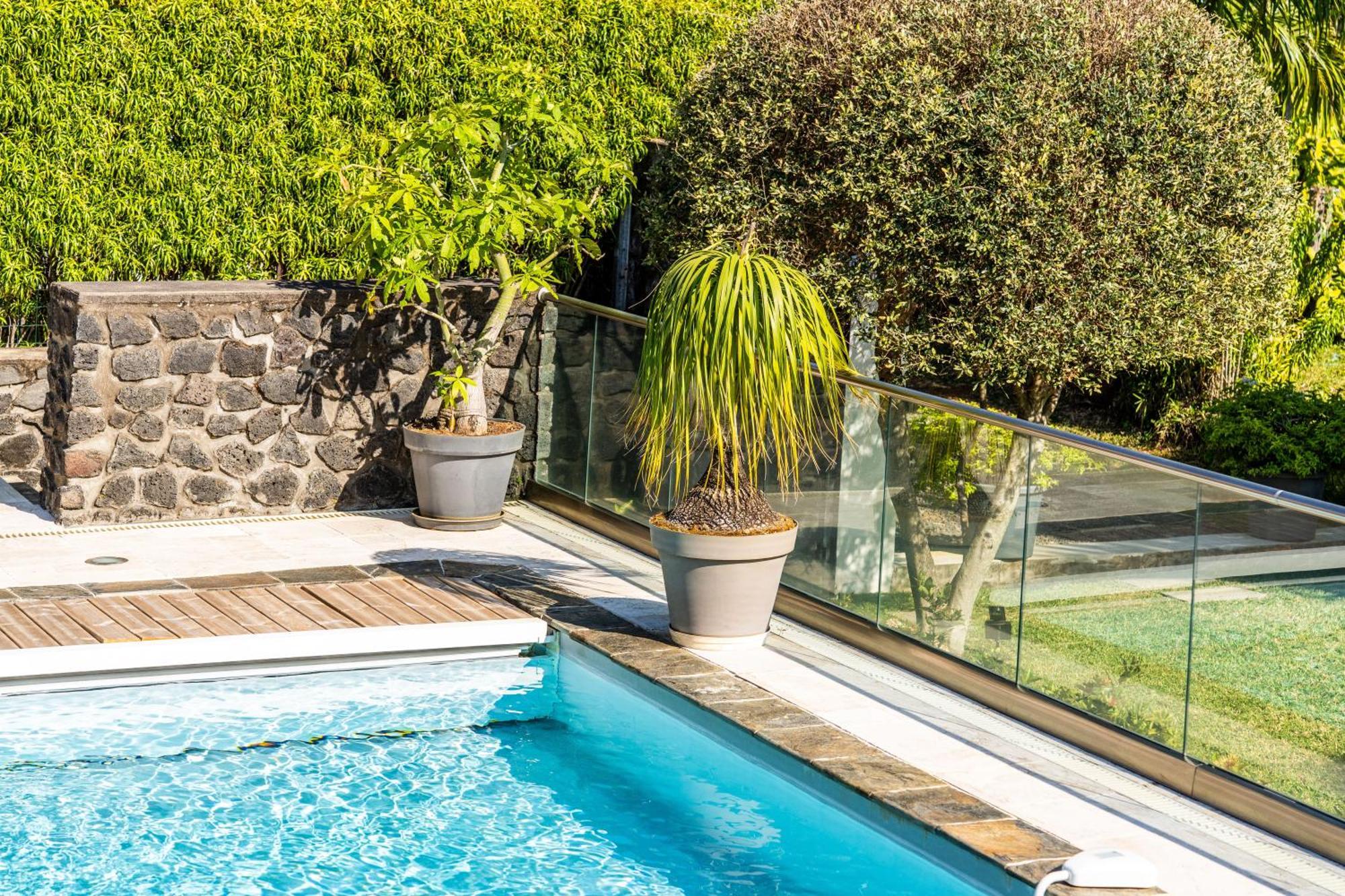Villa Avec Piscine Vue Mer Et Montagne, En Pleine Nature 圣若瑟 外观 照片